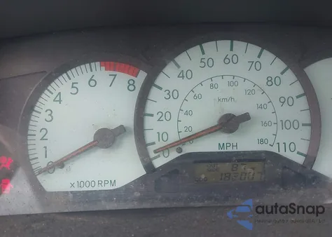 2003 Toyota Corolla Le из США, поврежденный, VIN JTDBR32E830036824